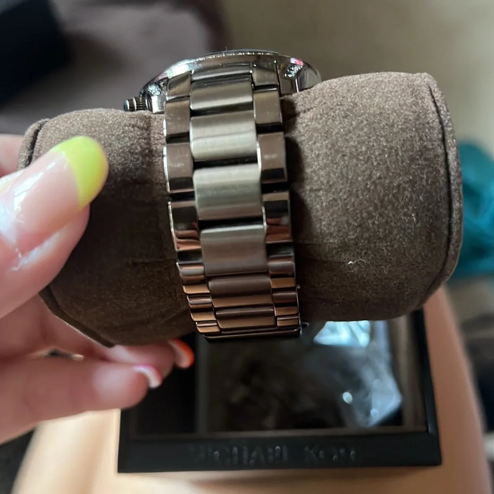 Michael Kors Bronze-Tone Watch - Picture 4 of 5